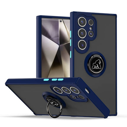 Coque Gorilla Tech Shadow Ring Bleu Pour Samsung Galaxy A35 5G