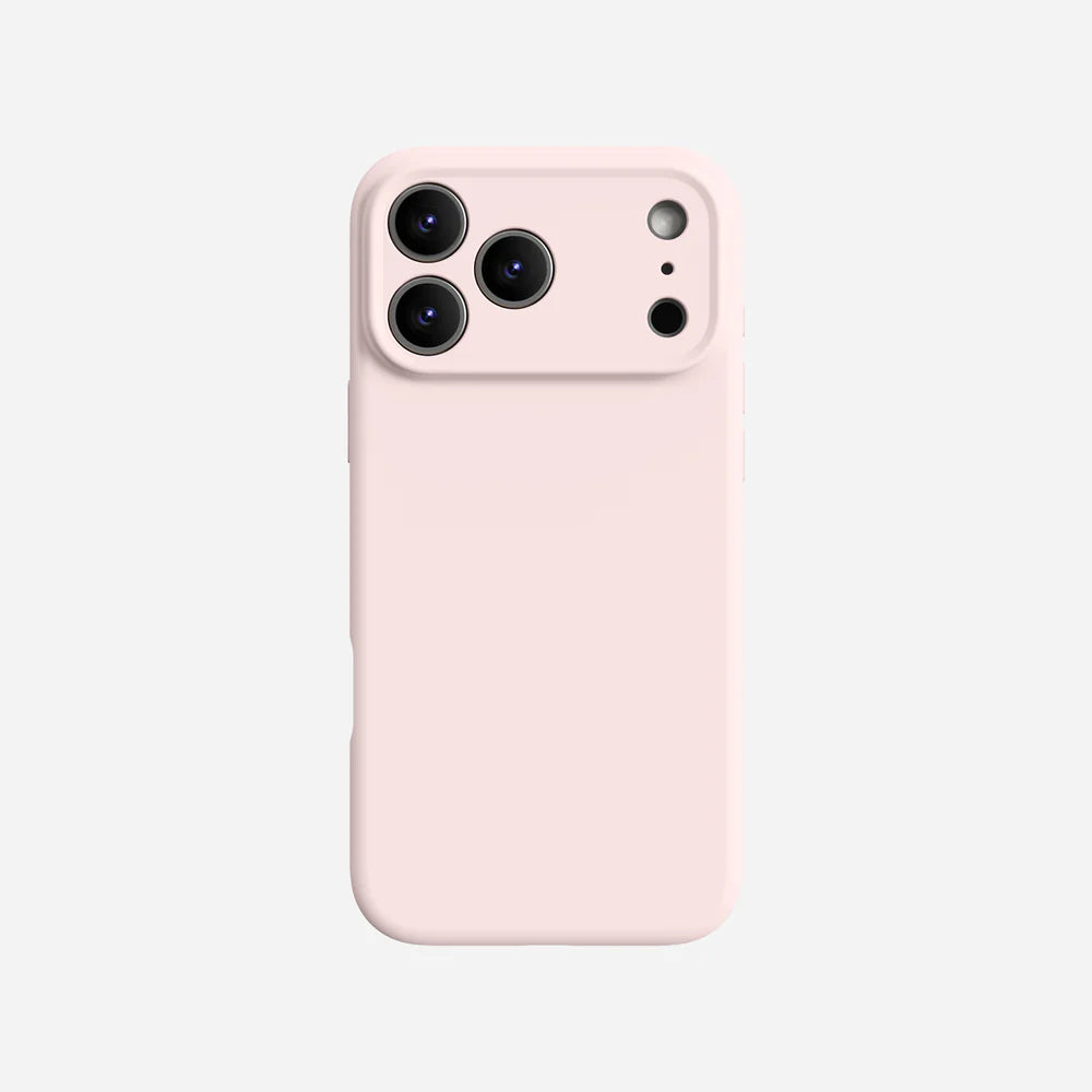 Coque De Charge Magnétique Sans Fil Magsafe En Silicone Souple Rose  Pour iPhone 16E