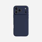 Coque en Silicone  Qualité Premium Pour Apple iPhone 17 Pro Max Bleu