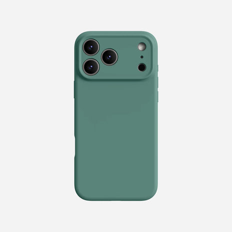 Coque en Silicone  Qualité Premium Pour Apple iPhone 17 Pro Max Vert
