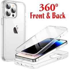 Coque 360 transparent (avant en gel/arriere dur) Gadget Shield pour Samsung Galaxy A12 5G