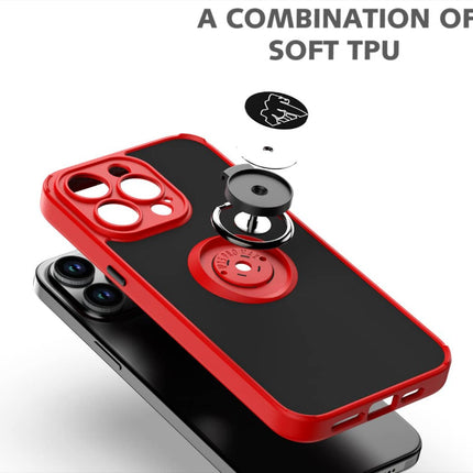 Coque Gorilla Tech  Shadow Ring Rouge Pour Apple iPhone 14 Pro Max