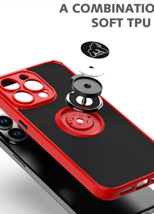 Coque Gorilla Tech  Shadow Ring Rouge Pour Apple iPhone 13 Pro