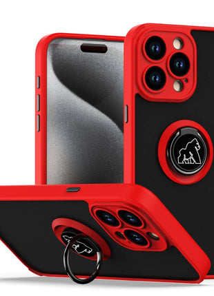 Coque Gorilla Tech  Shadow Ring Rouge Pour Apple iPhone 12 Mini (5.4")
