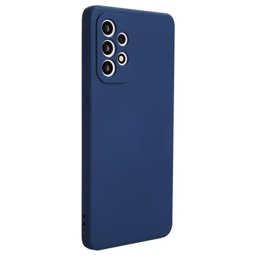 Coque En Silicone  Bleu Qualité Premium Pour Samsung  Galaxy A25 (Bulk)