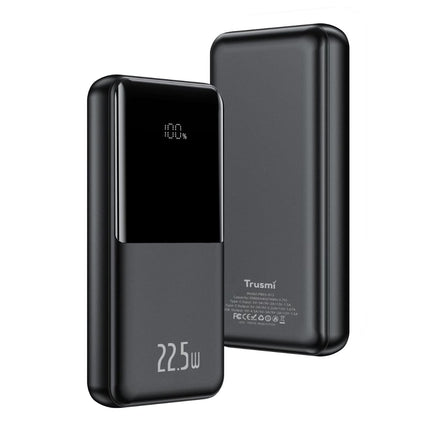 TRUSMI Batterie Externe | 20000mAh  | 22.5W Charge Rapide PD | Smart Écran Digital - PB03-013