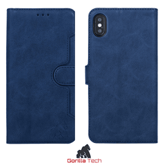 Pack de 10 Etui Portefeuille Premium Gorilla Tech Bleu Pour Samsung Galaxy S23 Plus