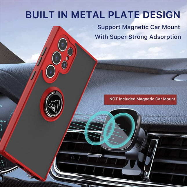 Coque Gorilla Tech  Shadow Ring Rouge Pour Samsung Galaxy A13