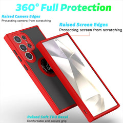 Coque Gorilla Tech  Shadow Ring Rouge Pour  Samsung Galaxy A05S