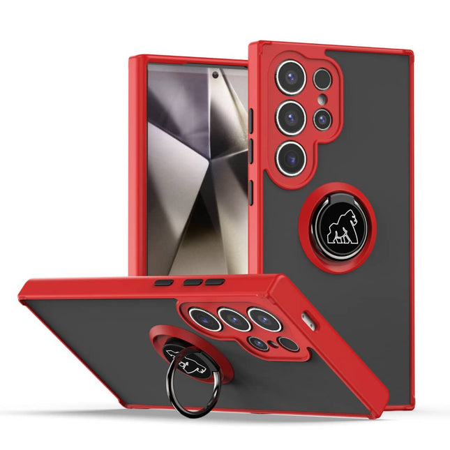 Coque Gorilla Tech  Shadow Ring Rouge Pour  Samsung Galaxy A05S