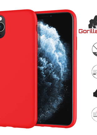 Coque En Silicone Gorilla Tech Rouge Qualité Premium Pour Samsung  Galaxy A35 5G