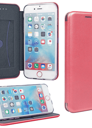 Pack de 10 Etui 3D Book Gorilla Tech Rouge Pour Apple iPhone Xs Max
