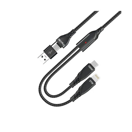 Trusmi Câble USB-C 100W - 1 mètre - CA39-108