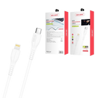 Câble De Charge Type C Vers Lightning 2A Blanc (2 Mètres)