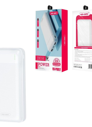 Power Bank - Mutli Bank 20000mAh  USB-A et USB-C (Disponible en Noir)