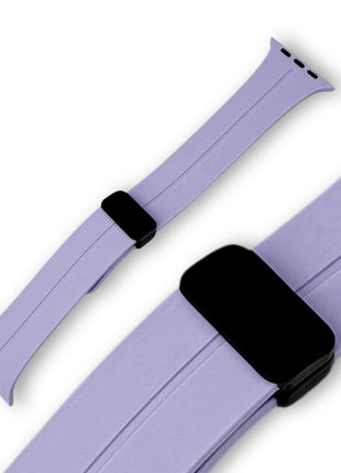 Bracelet  Silicone Violet Pour Apple Watch Taille 44mm/45mm/46mm/49mm