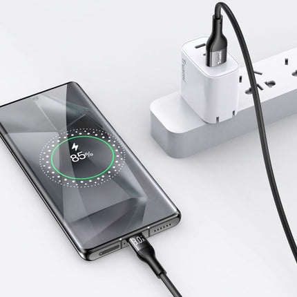 Câble CA45-11 3A  USB A to C Tressé en Alliage d'Aluminium pour LED