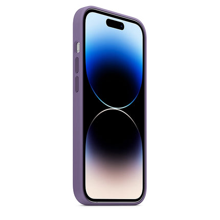 Coque En Silicone Gorilla Tech Violet Foncé Apple Original Color Qualité Premium Pour Apple iPhone 15 Pro