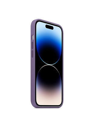 Coque En Silicone Gorilla Tech Violet Foncé Apple Original Color Qualité Premium Pour Apple iPhone 13 Pro