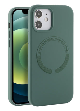 Coque En Silicone Magnetique Gorilla Tech Vert Midnight  Qualité Premium Pour Apple iPhone 14 Pro Max