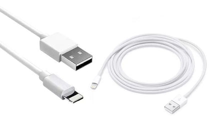 Cable USB vers lightning 1M Compatible Pour iPhone/iPad (Bulk - Garantie 1 an)