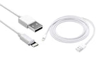 Cable USB vers lightning 1M Compatible Pour iPhone/iPad (Bulk - Garantie 1 an)