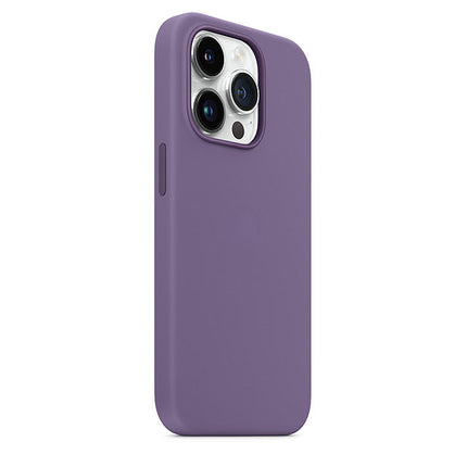 Coque En Silicone Gorilla Tech Violet Foncé Apple Original Color Qualité Premium Pour Apple iPhone 15 Pro Max