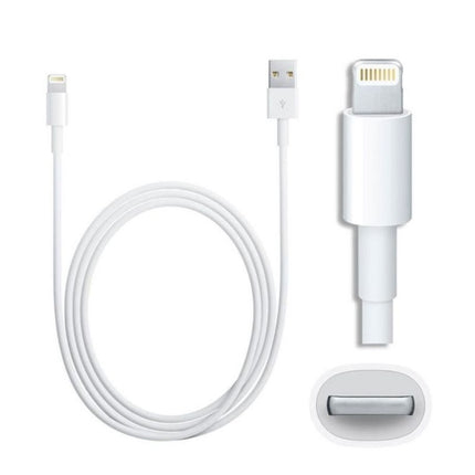 Cable USB vers lightning 1M Compatible Pour iPhone/iPad (Bulk - Garantie 1 an)