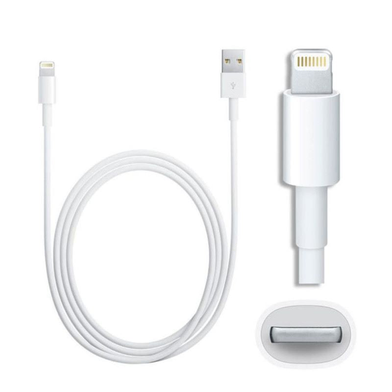 Cable USB vers lightning 1M Compatible Pour iPhone/iPad (Bulk - Garantie 1 an)