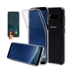 Coque 360 transparent (avant en gel/arriere dur) pour Samsung Galaxy J4 2018