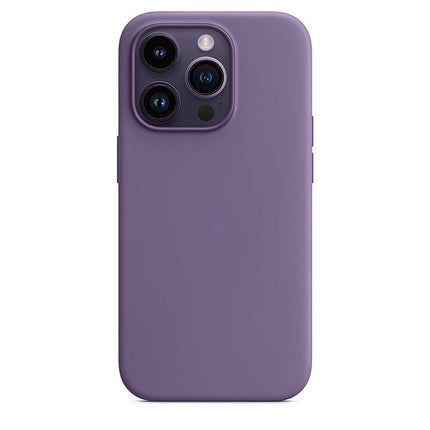 Coque En Silicone Gorilla Tech Violet Foncé Apple Original Color Qualité Premium Pour Apple iPhone 15 Plus