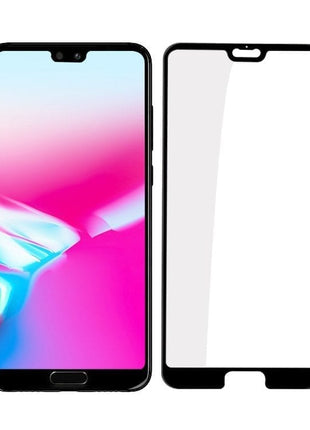 film en verre incurvé 3D noir pour Huawei P20 lite