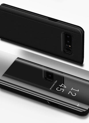 Etui Vew Cover  Noir Interieur Gel Pour Huawei P30