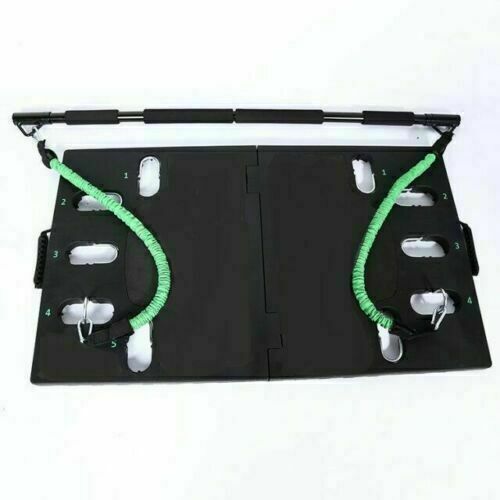 Home Gym Kit Portable Exercices Workout Pad Set Resistance Bands Pack