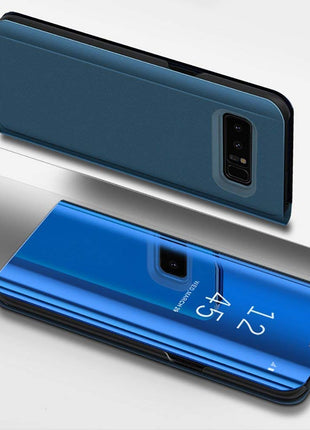 Etui View  Cover Bleu Interieur Gel Pour Samsung Galaxy S10E