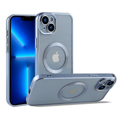 Coque En Gel Magnetique Gorilla Tech Qualité Premium Effet Chromé Bleu Pour Apple iPhone 12