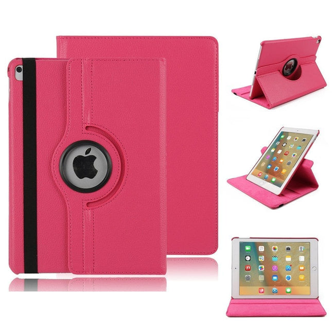 Etui 360 Rose  Compatible Pour iPad 9.7" (2018/2017/2016/Air 2/ Air) Universal