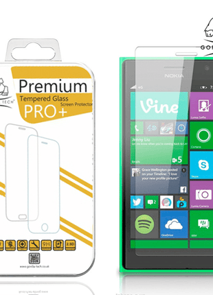 Gorilla Tech premium tempered glass for Nokia Lumia 730/735