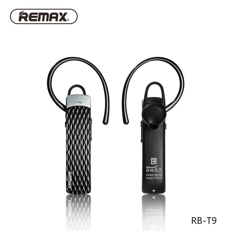 Oreillette Bluetooth Remax T9 noir