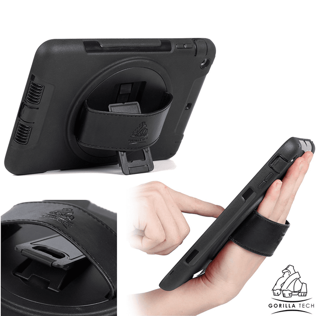 Étui Survivor Avec Rotating 360° Gorilla Tech Noir Pour iPad Air 9.7" (2013)