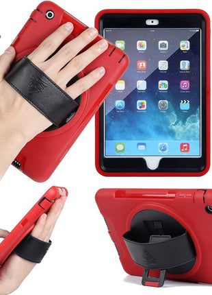 Étui Survivor Avec Rotating 360° Gorilla Tech Rose Pour iPad Air 9.7" (2013)