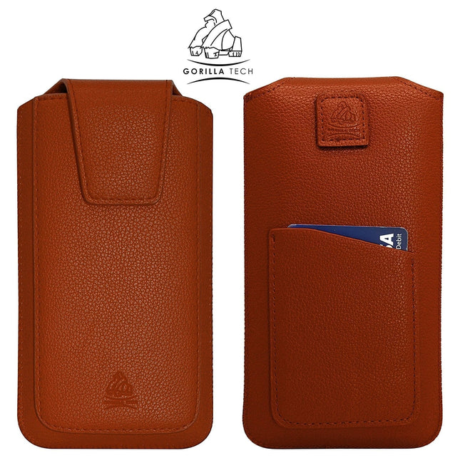 Pochette Pull-Up Pouch Universelle Verticale Magnétique marron Gorilla Tech taille M