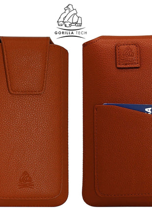 Pochette Pull-Up Pouch Universelle Verticale Magnétique marron Gorilla Tech taille XXL