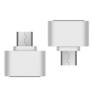 Adaptateur Micro-USB OTG blanc