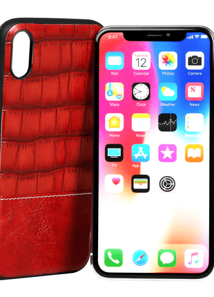 Coque Gorilla Tech Alligator Rouge Pour Apple iPhone X/XS