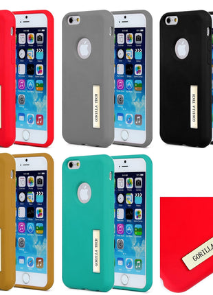 Pack de 5 coques en gel Gorilla Tech hard gel pour galaxy s6
