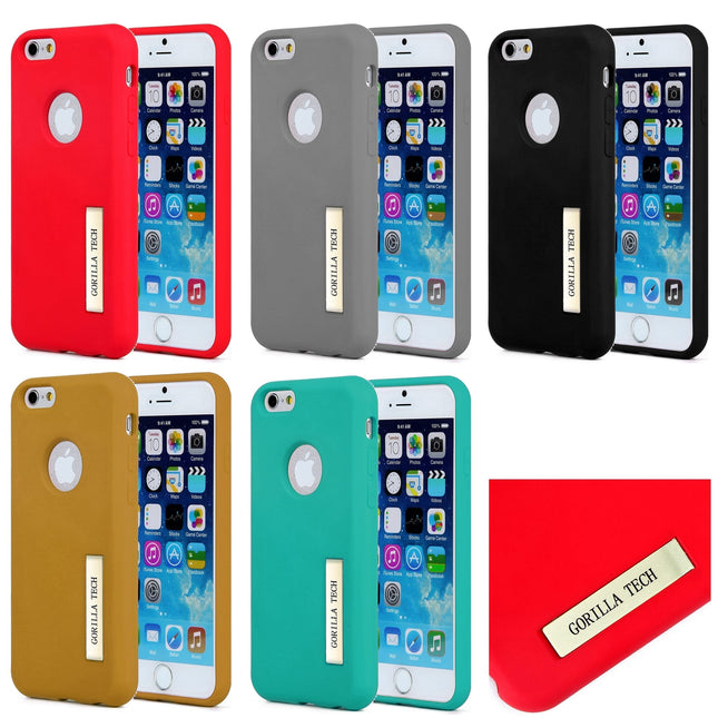 Pack de 5 coques en gel Gorilla Tech hard gel pour galaxy s6