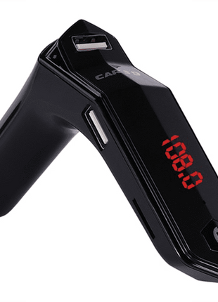 Transmetteur fm bluetooth pour prise allume cigare/chargeur voiture CAR9 (2 USB)