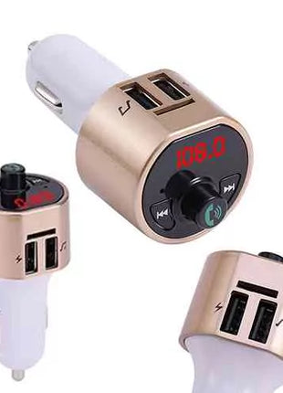 Transmetteur fm bluetooth pour prise allume cigare/chargeur voiture CAR8