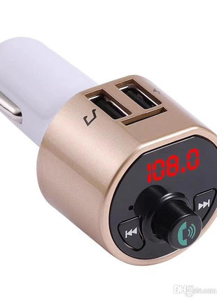 Transmetteur fm bluetooth pour prise allume cigare/chargeur voiture CAR8